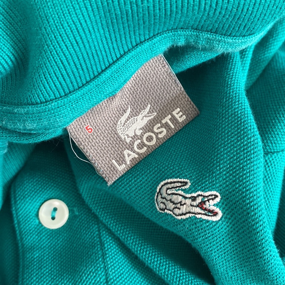Lacoste Men’s Polo Shirt - Green - Picture 5 of 9